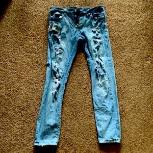 Blue Ripped Jeans